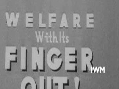 WELFARE WITH ITS FINGER OUT (2/1944)