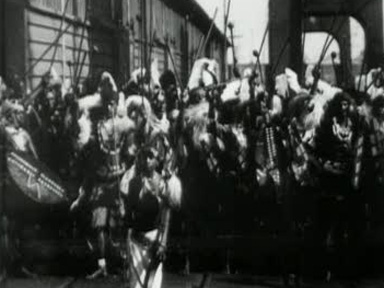 LANDING OF SAVAGE SOUTH AFRICA AT SOUTHAMPTON